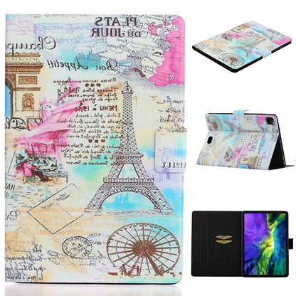 Voltage Coloured Drawing Smart Leather Tablet Case