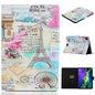 Voltage Coloured Drawing Smart Leather Tablet Case