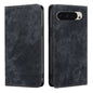 RFID Anti-theft Brush Magnetic Leather Phone Case, For Google Pixel 10a, For Google Pixel 9 Pro XL, For Google Pixel 9, For Google Pixel 8a
