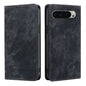 RFID Anti-theft Brush Magnetic Leather Phone Case, For Google Pixel 10a, For Google Pixel 9 Pro XL, For Google Pixel 9, For Google Pixel 8a