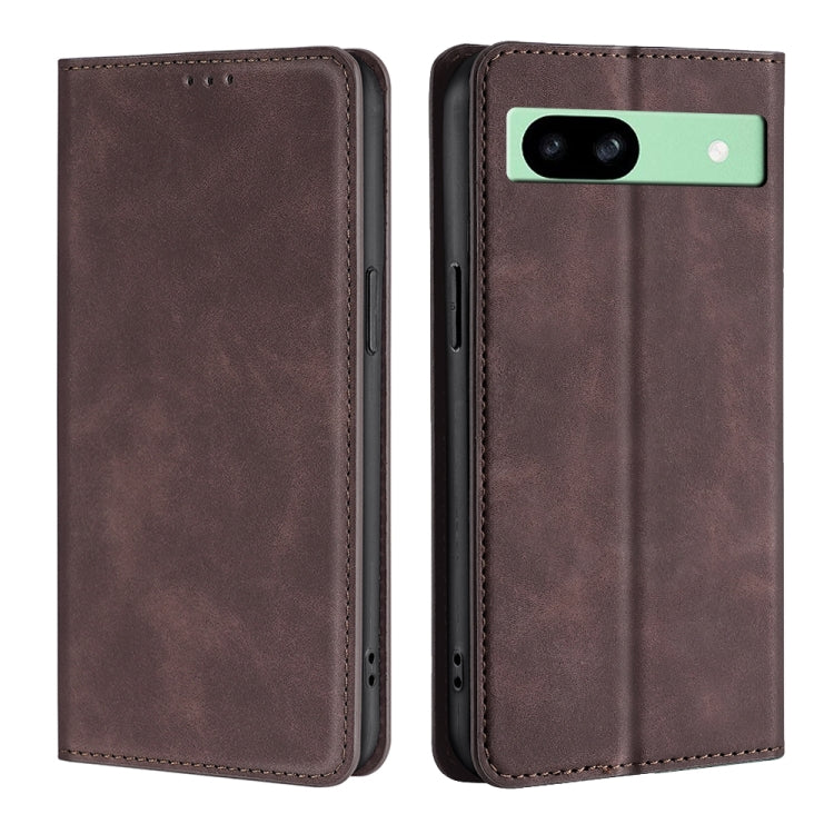 Skin Feel Magnetic Leather Phone Case