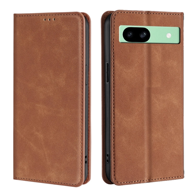 Skin Feel Magnetic Leather Phone Case