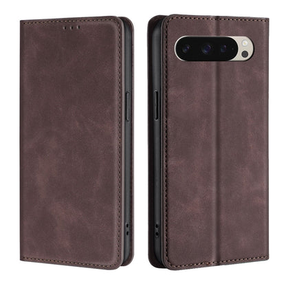 Skin Feel Magnetic Leather Phone Case