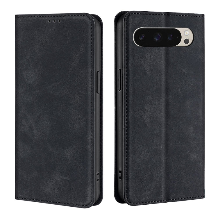 Skin Feel Magnetic Leather Phone Case