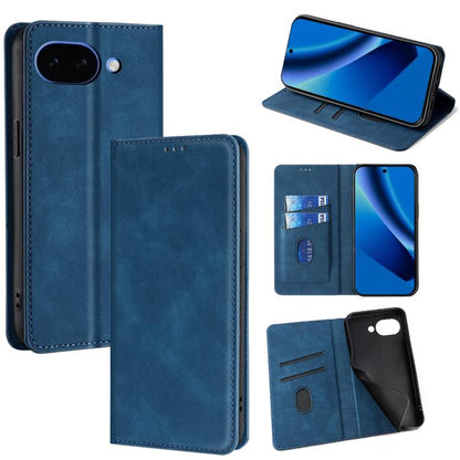 Skin Feel Magnetic Leather Phone Case, For Google Pixel 10a, For Google Pixel 9 Pro XL, For Google Pixel 9, For Google Pixel 8a