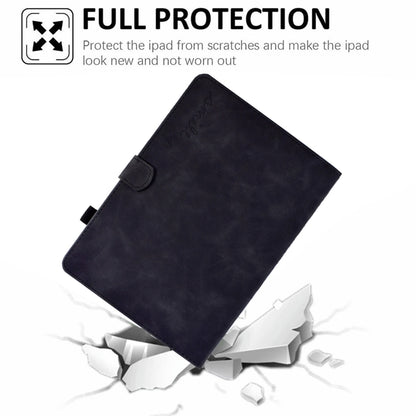 Embossed Smile Smart Leather Tablet Case, For iPad Pro 11 2024