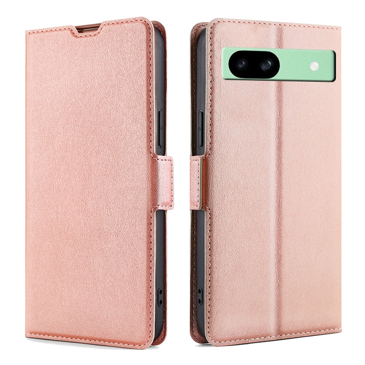 Ultra-thin Voltage Side Buckle Horizontal Flip Leather Phone Case