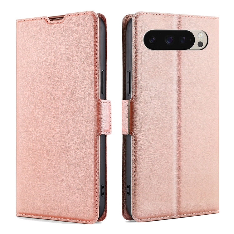 Ultra-thin Voltage Side Buckle Horizontal Flip Leather Phone Case