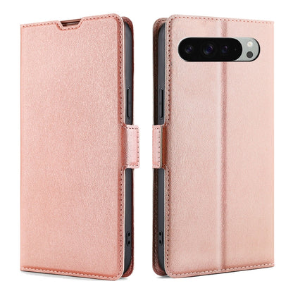 Ultra-thin Voltage Side Buckle Horizontal Flip Leather Phone Case