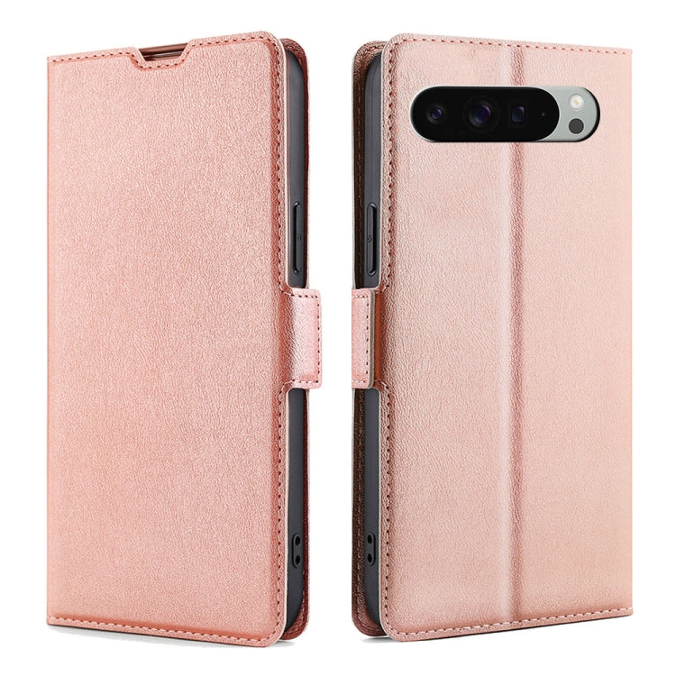 Ultra-thin Voltage Side Buckle Horizontal Flip Leather Phone Case, For Google Pixel 10a, For Google Pixel 9 Pro XL, For Google Pixel 9, For Google Pixel 8a
