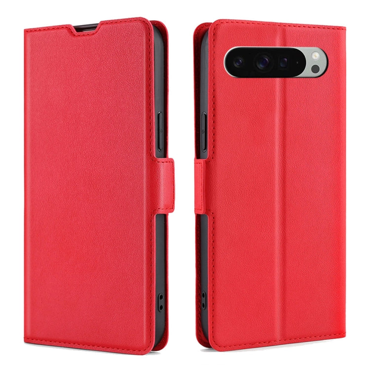 Ultra-thin Voltage Side Buckle Horizontal Flip Leather Phone Case