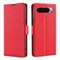 Ultra-thin Voltage Side Buckle Horizontal Flip Leather Phone Case, For Google Pixel 10a, For Google Pixel 9 Pro XL, For Google Pixel 9, For Google Pixel 8a
