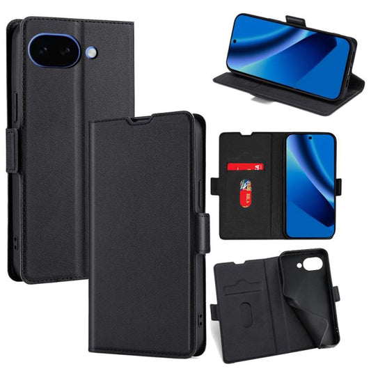 Ultra-thin Voltage Side Buckle Horizontal Flip Leather Phone Case, For Google Pixel 10a, For Google Pixel 9 Pro XL, For Google Pixel 9, For Google Pixel 8a
