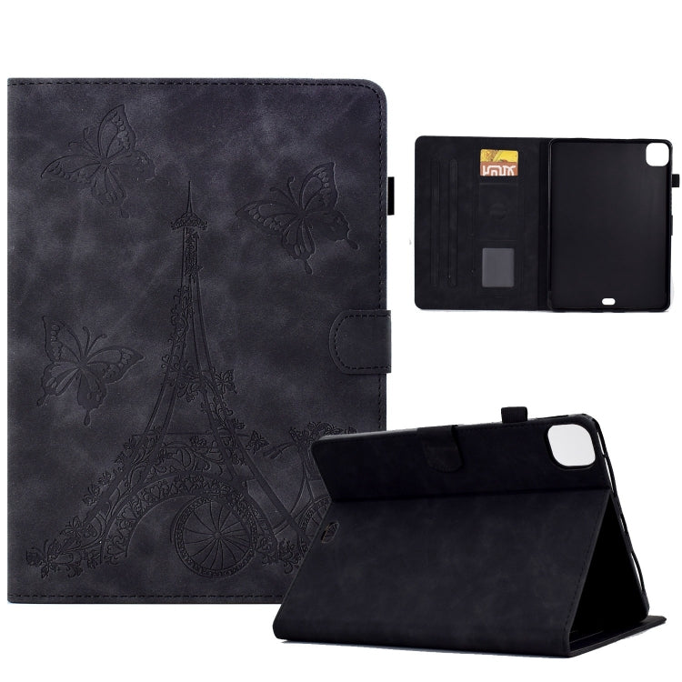 Tower Embossed Leather Smart Tablet Case, For iPad Pro 11 2025 / 2024