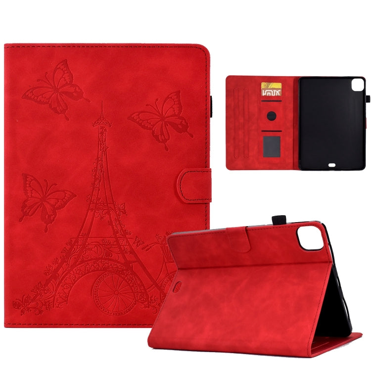 Tower Embossed Leather Smart Tablet Case, For iPad Pro 11 2025 / 2024