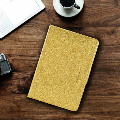 Varnish Glitter Powder Smart Leather Tablet Case