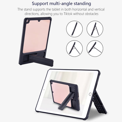 Transparent PC Hybrid TPU Tablet Case with Holder