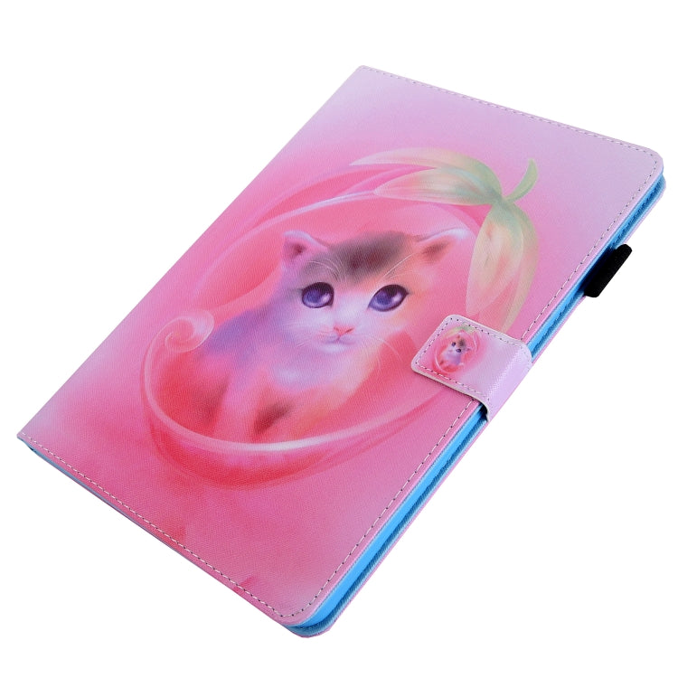 Colored Drawing Leather Smart Tablet Case