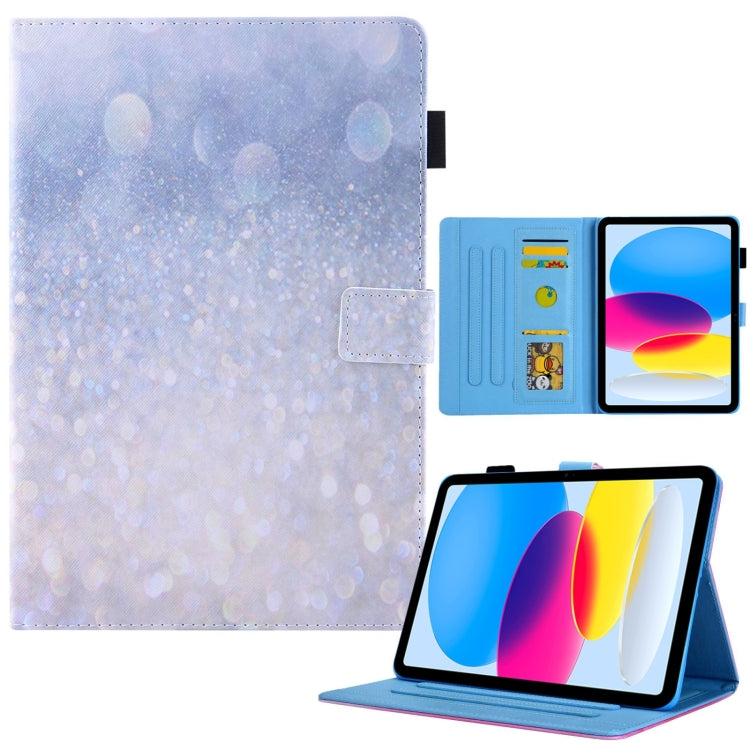 Colored Drawing Leather Smart Tablet Case