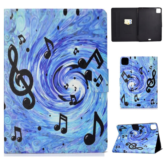 Voltage Colored Drawing Smart Leather Tablet Case