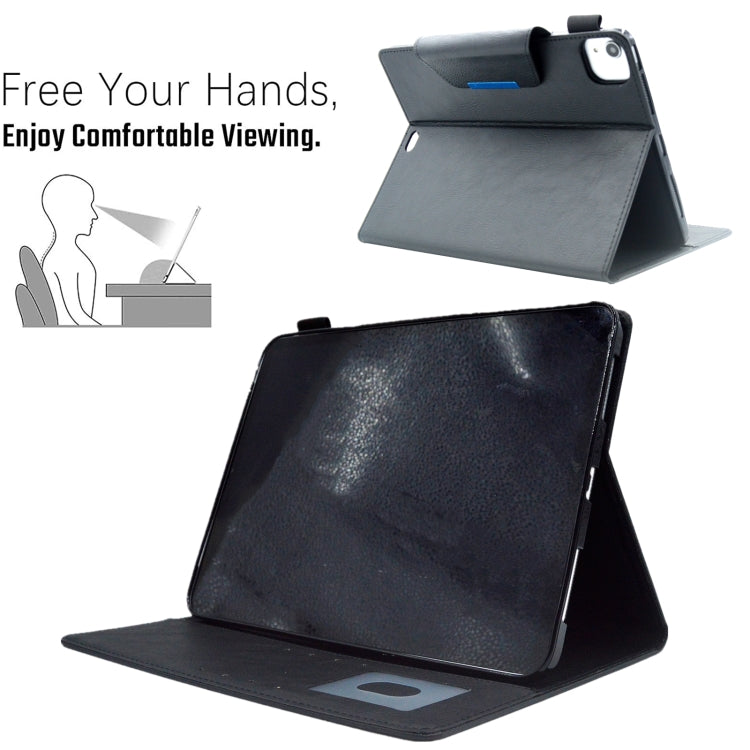 Suede Cross Texture Magnetic Clasp Leather Smart Tablet Case, For iPad Pro 11 2025 / 2024