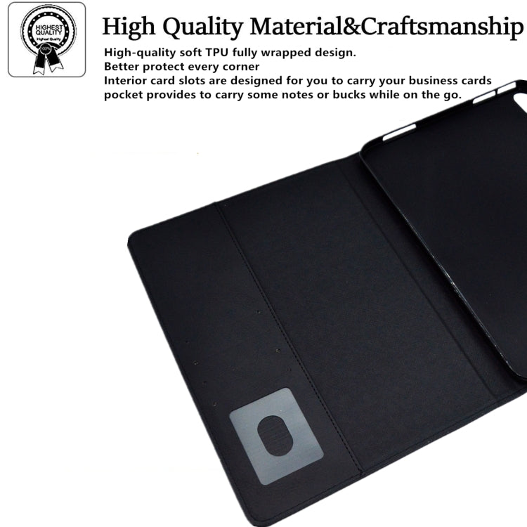 Suede Cross Texture Magnetic Clasp Leather Smart Tablet Case, For iPad Pro 11 2025 / 2024