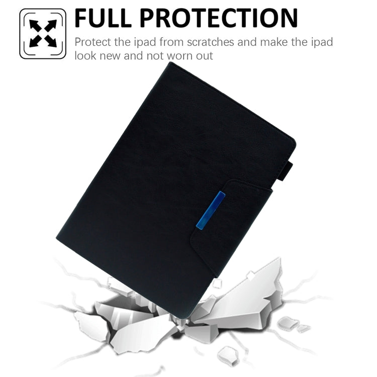 Suede Cross Texture Magnetic Clasp Leather Smart Tablet Case, For iPad Pro 11 2025 / 2024
