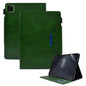 Suede Cross Texture Magnetic Clasp Leather Smart Tablet Case, For iPad Pro 11 2025 / 2024