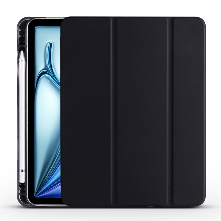 3-fold TPU Leather Smart Tablet Case with Pen Slot, For iPad Air 11 2026 / 2025 / 2024, For iPad Pro 13 2025 / 2024, For iPad Pro 11 2025 / 2024
