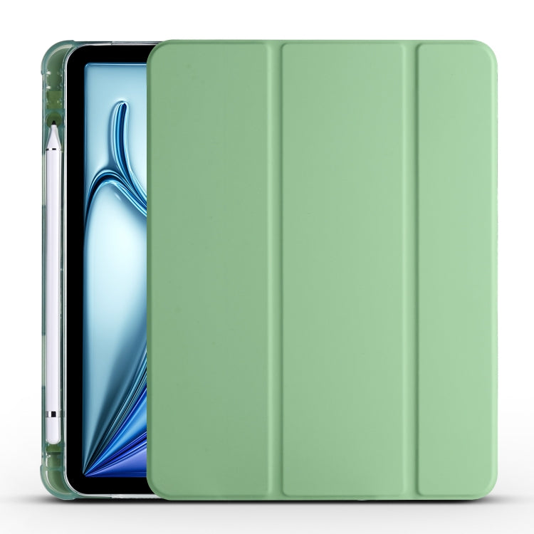 3-fold TPU Leather Smart Tablet Case with Pen Slot, For iPad Air 11 2026 / 2025 / 2024, For iPad Pro 13 2025 / 2024, For iPad Pro 11 2025 / 2024