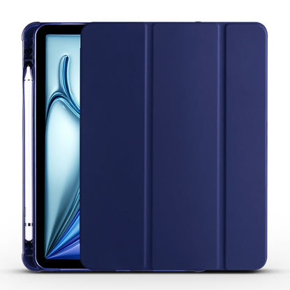 3-fold TPU Leather Smart Tablet Case with Pen Slot, For iPad Air 11 2026 / 2025 / 2024, For iPad Pro 13 2025 / 2024, For iPad Pro 11 2025 / 2024