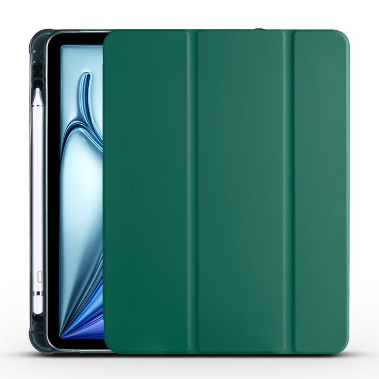 3-fold TPU Leather Smart Tablet Case with Pen Slot, For iPad Air 11 2026 / 2025 / 2024, For iPad Pro 13 2025 / 2024, For iPad Pro 11 2025 / 2024