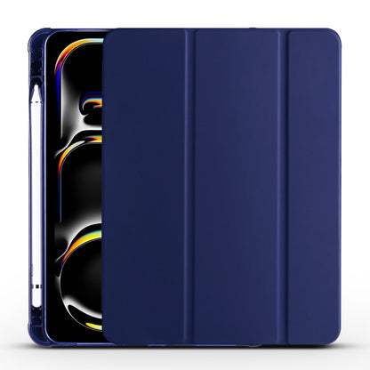 3-fold TPU Leather Smart Tablet Case with Pen Slot, For iPad Air 11 2026 / 2025 / 2024, For iPad Pro 13 2025 / 2024, For iPad Pro 11 2025 / 2024