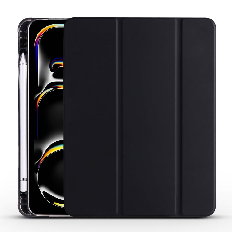 3-fold TPU Leather Smart Tablet Case with Pen Slot, For iPad Air 11 2026 / 2025 / 2024, For iPad Pro 13 2025 / 2024, For iPad Pro 11 2025 / 2024