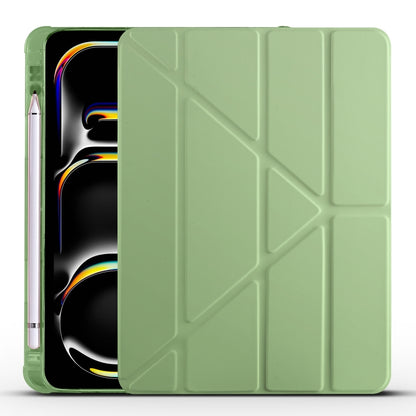 Multi-folding TPU Leather Smart Tablet Case with Pen Slot, For iPad Air 11 2026 / 2025 / 2024, For iPad Pro 13 2025 / 2024, For iPad Pro 11 2025 / 2024