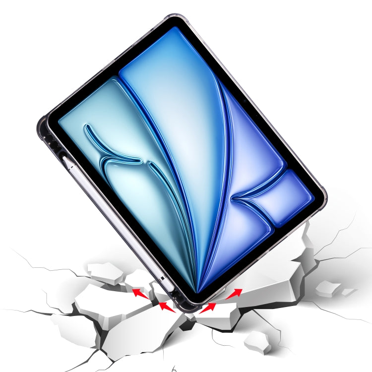 Multi-folding TPU Leather Smart Tablet Case with Pen Slot, For iPad Air 11 2026 / 2025 / 2024, For iPad Pro 13 2025 / 2024, For iPad Pro 11 2025 / 2024