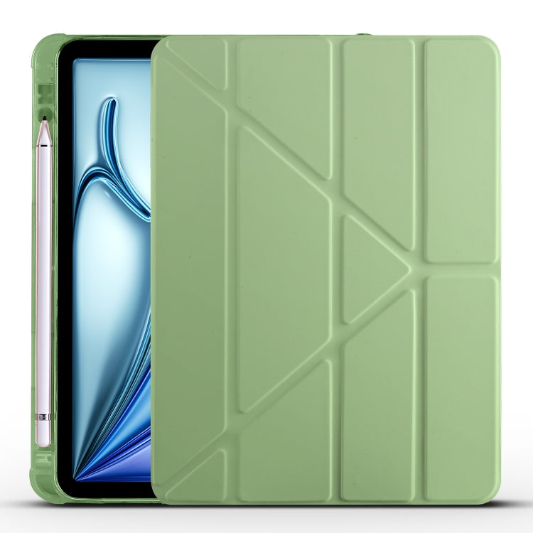 Multi-folding TPU Leather Smart Tablet Case with Pen Slot, For iPad Air 11 2026 / 2025 / 2024, For iPad Pro 13 2025 / 2024, For iPad Pro 11 2025 / 2024