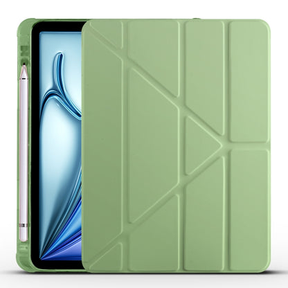 Multi-folding TPU Leather Smart Tablet Case with Pen Slot, For iPad Air 11 2026 / 2025 / 2024, For iPad Pro 13 2025 / 2024, For iPad Pro 11 2025 / 2024