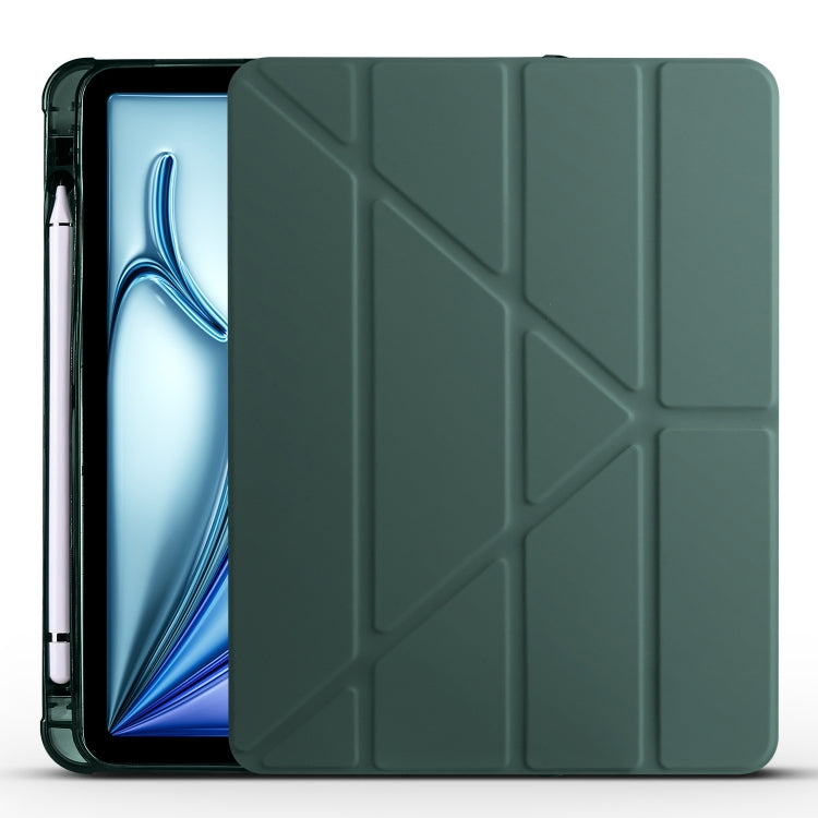 Multi-folding TPU Leather Smart Tablet Case with Pen Slot, For iPad Air 11 2026 / 2025 / 2024, For iPad Pro 13 2025 / 2024, For iPad Pro 11 2025 / 2024