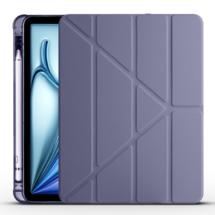 Multi-folding TPU Leather Smart Tablet Case with Pen Slot, For iPad Air 11 2026 / 2025 / 2024, For iPad Pro 13 2025 / 2024, For iPad Pro 11 2025 / 2024