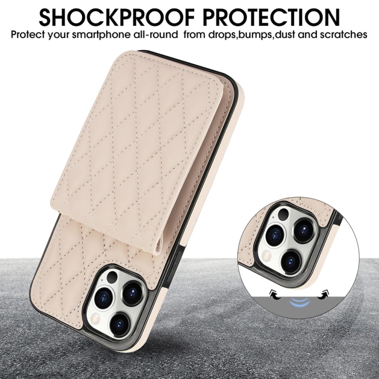 YM015 Crossbody Rhombic Card Bag RFID Phone Case, For iPhone 12 / 12 Pro, For iPhone 12 Pro Max, For iPhone 11 Pro Max, For iPhone 11