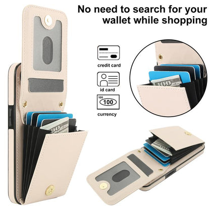 YM015 Crossbody Rhombic Card Bag RFID Phone Case, For iPhone 16e, For iPhone 16 Pro Max, For iPhone 16 Pro, For iPhone 16 Plus