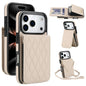 YM015 Crossbody Rhombic Card Bag RFID Phone Case