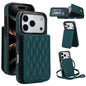 YM015 Crossbody Rhombic Card Bag RFID Phone Case