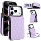 YM015 Crossbody Rhombic Card Bag RFID Phone Case