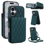 YM015 Crossbody Rhombic Card Bag RFID Phone Case