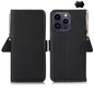 Side-Magnetic TJ Genuine Leather RFID Phone Case