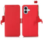 Side-Magnetic TJ Genuine Leather RFID Phone Case