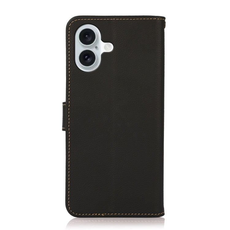 KHAZNEH Custer Genuine Leather RFID Phone Case