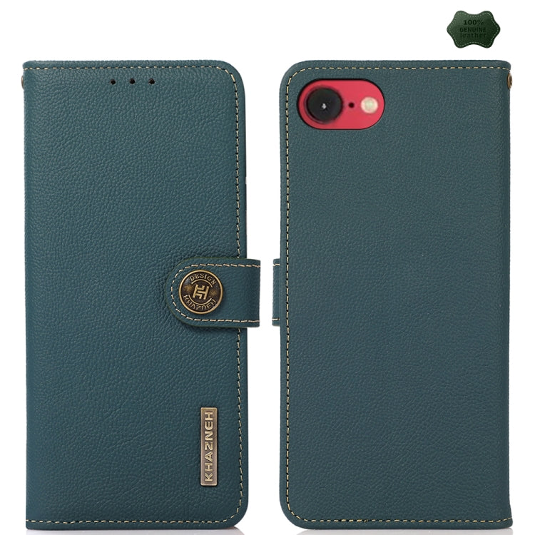KHAZNEH Custer Genuine Leather RFID Phone Case